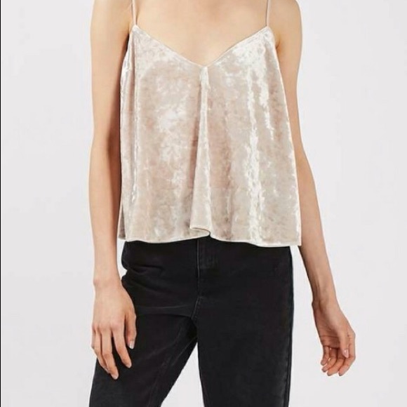 Topshop velvet swing camisole - Picture 5 of 5